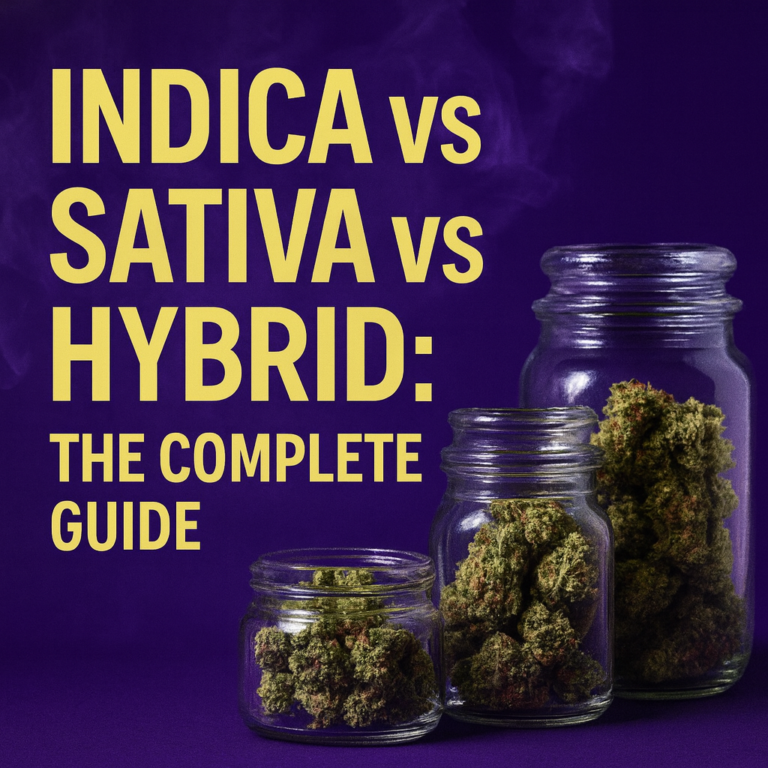 Indica vs Sativa vs Hybrid