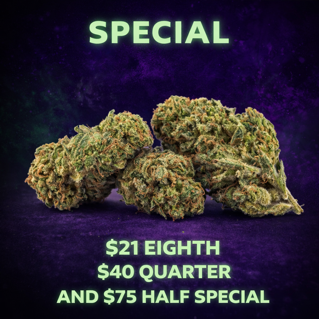 $21 EIGTH, $40 QUARTER, AND $75 HALF SPECIAL